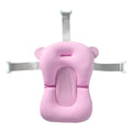 Anti-derrapante assento de almofada de banho flutuante para bebê recém-nascido, travesseiro anti-derrapante, suporta conforto e apoio, 0-12 meses