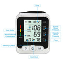 Monitor de Pressão Arterial de Pulso Digital Portátil