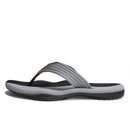 Chinelos masculinos verão flip flops marca moda ao ar livre confortável casual slides sapatos antiderrapantes sandálias de praia 6 cores