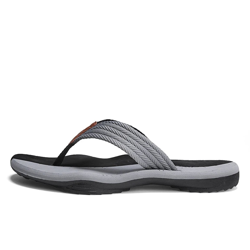 Chinelos masculinos verão flip flops marca moda ao ar livre confortável casual slides sapatos antiderrapantes sandálias de praia 6 cores