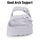 Kidlmi nova moda feminina sandálias confortáveis chinelos femininos de alta qualidade eva chinelos antiderrapantes macios chinelos integrados