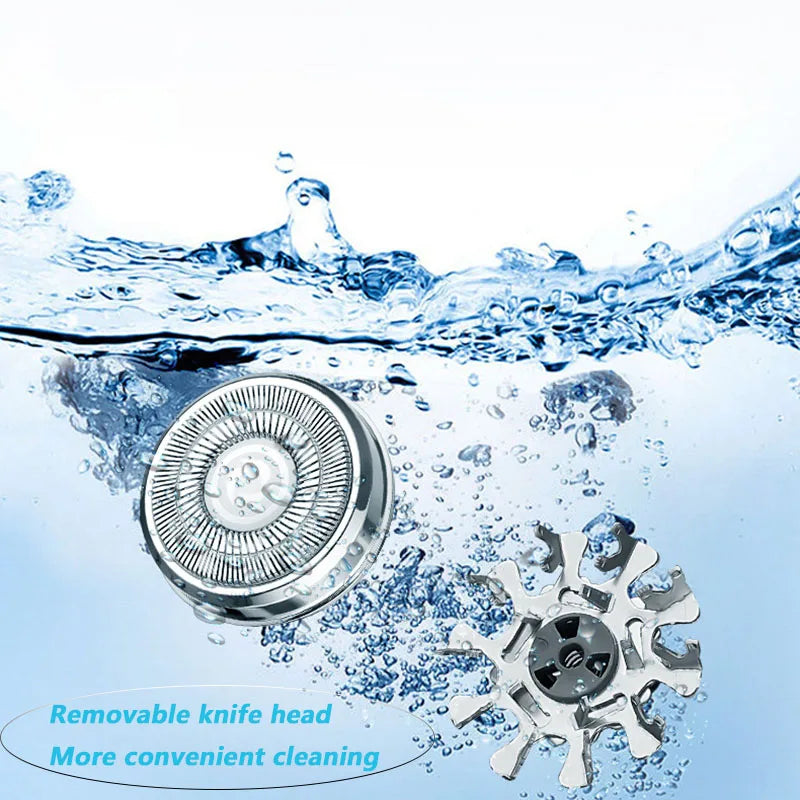 Mini Barbeador Elétrico Portátil com Display Digital