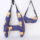 Pacote com 2 adoráveis almofadas de assento de carro ultramacio com cinto seguro – garantem cochilos refiados na marcha - Amagi de segurança aprimorada