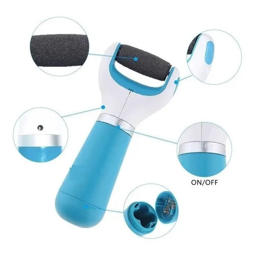 Lixador Elétrico para Pés - Esfoliação Profunda e Maciez Imediata