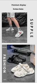 Eva Sandal Lightweight Summer Slippers For Men And Women Breathable Non-Slip EVA Dry Wedges Platform Sandals Fashion Outdoor Wea