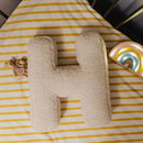 Ins abc 26 lã de cordeiro carta travesseiro sono calmante travesseiro fundo tiro adereços travesseiro chá de bebê festa presente