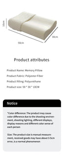 Travesseiro de espuma de memória para dormir, travesseiro lateral ajustável para pescoço, ombro, alívio da dor, travesseiro ortopédico de contorno jaf028