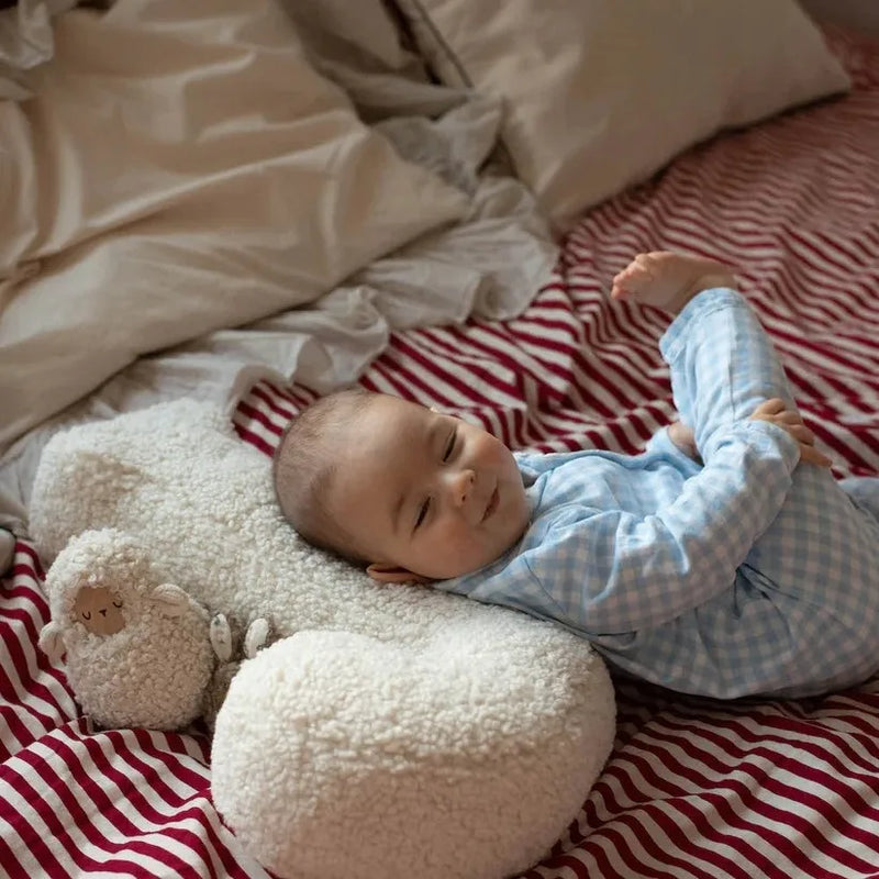 Ins abc 26 lã de cordeiro carta travesseiro sono calmante travesseiro fundo tiro adereços travesseiro chá de bebê festa presente