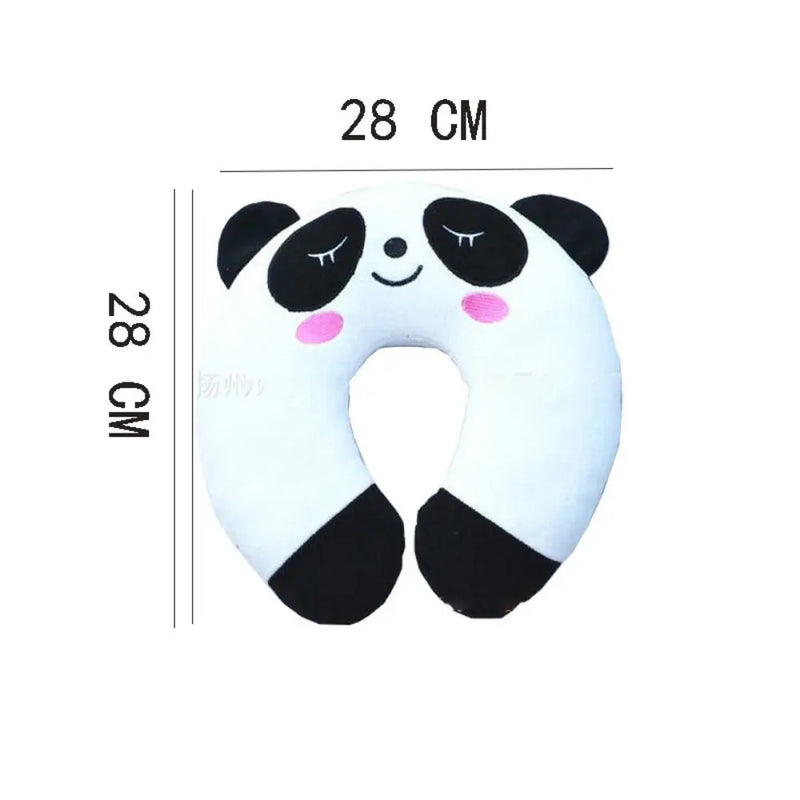 10 cores em forma de u pelúcia sono pescoço proteção travesseiro almofada de escritório bonito adorável travesseiros de viagem para crianças/adultos