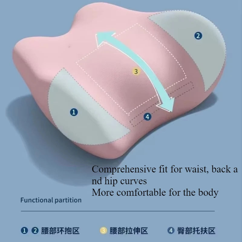 Almofada Ortopédica para Coluna – Suporte Ergonômico para Alívio da Dor Lombar
