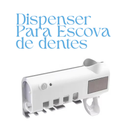 Dispenser Automático com Esterilizador UV - Higiene Bucal Livre de Bactérias