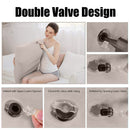 Travesseiros de perna de elevação de PVC Travesseiro de pé Travesseiro de perna inflável Almofada de joelho leve Travesseiro de cunha portátil