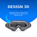 Máscara de Dormir 3D com Bloqueio Total de Luz